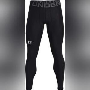 Under Armour Men's HeatGear Leggings Standard  Black